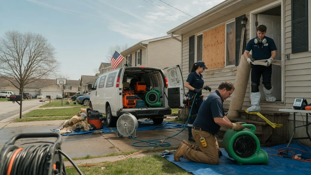 Water Damage Restoration in Columbus, KY near me